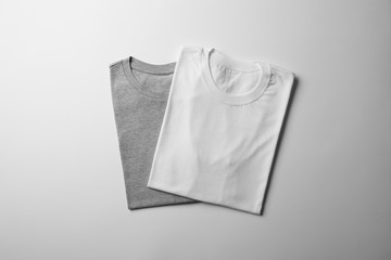  Folded T-Shirt Mock-up