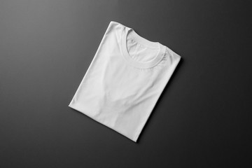 Folded T-Shirt Mock-up