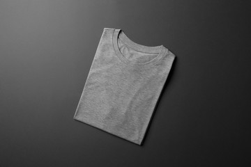 Folded T-Shirt Mock-up