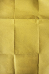 Fototapeta premium Folded yellow paper