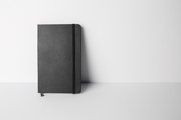 Notebook Mock-up with elastic band closure