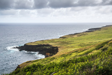 Steilküste auf Hawaii