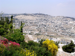Jerusalem view from Haas Promenade 2005
