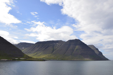 Fjordlandschaft bei Isafjördur, Island