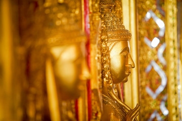  the perforate on the door in public temple in Thailand, this picture is generic art in Thailand it is not trademark in this picture