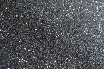 Sparkling Charcoal Gray Glitter Background