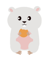 Funny Hamster Illustration