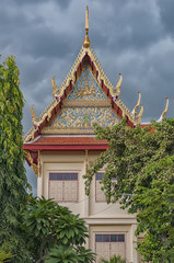 Naklejka premium Phetchaburi Temple Facade