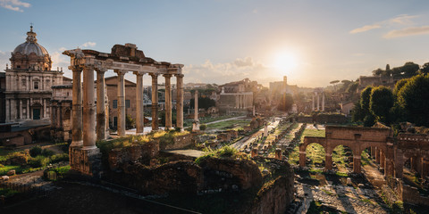 Naklejka na ściany i meble The Roman Forum