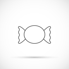 Candy outline icon