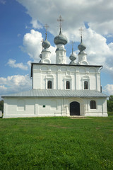 Summer landscape in Suzdal