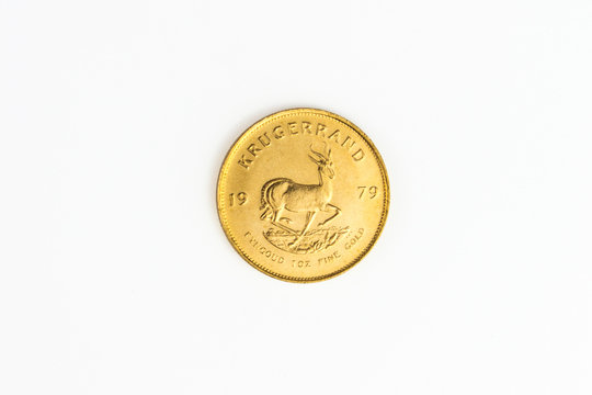 1 OZ gold coin - One  Krugerrand gold  coin