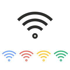 Wi-Fi - vector icon.