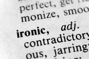 Obraz premium Ironic