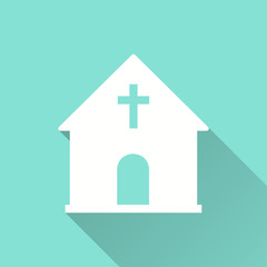 Church - vector icon.
