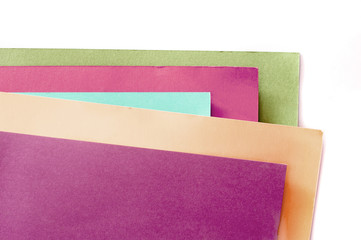 coloured craft paper