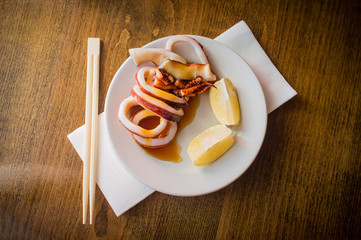 Asian BBQ Squid
