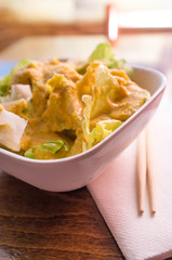 Miso Ginger Dressing Salad