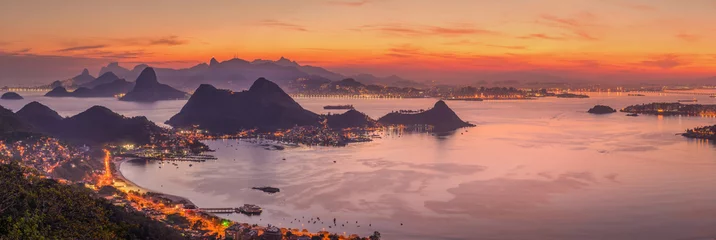 Türaufkleber Rio de Janeiro Die Anstiege von Rio de Janeiro