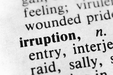 Obraz premium Irruption