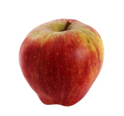 red apple isolated on white background, with clipping path