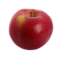 red apple isolated on white background, with clipping path