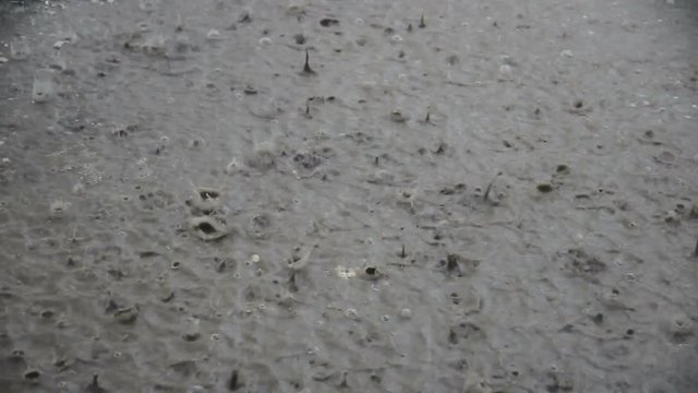 background of raindrops