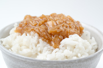 nametake mushroom soy sauce cook