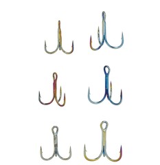 Fishing hook Treble isolated