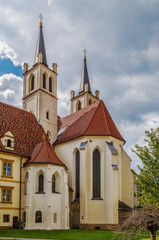 Fototapeta na wymiar Goss Abbey, Leoben, Austria