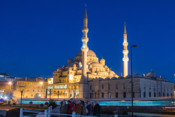 Fototapeta na wymiar New Mosque (Istanbul)