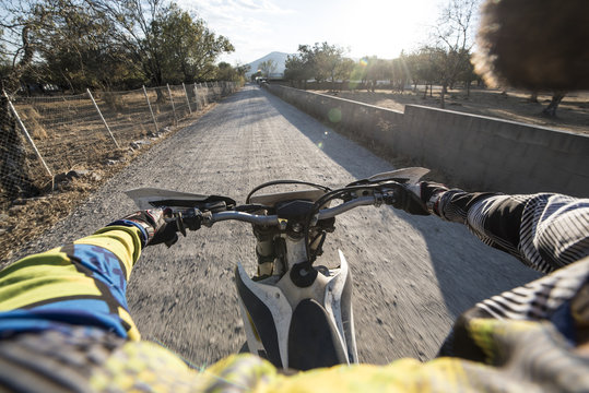 trip on a motorcycle
