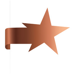 robbon copper star