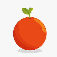 delicious fresh fruit healthy icon vector illustration design