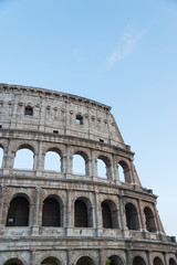 Fototapeta premium Colosseum at night in Rome, Italy 