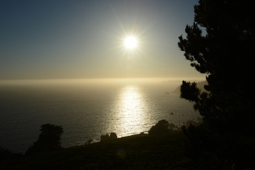Fototapeta na wymiar White sunshine Bay Farallon