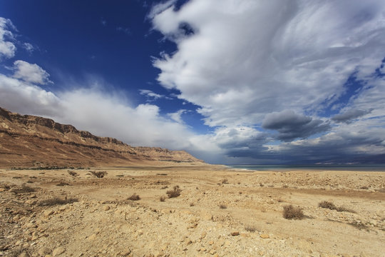 Arid landscape;Jordan valley israel