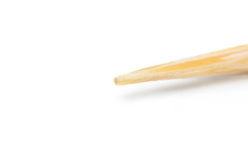 macro close up toothpick