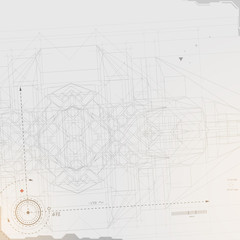 Abstract technology background