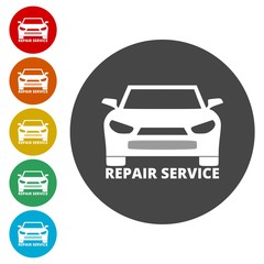 Repair tool sign icon. Service symbol