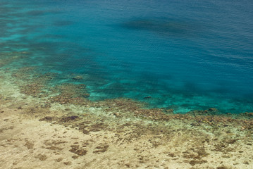 Fototapeta na wymiar Drawaqa coral reef