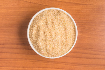 Demerara Sugar into a bowl