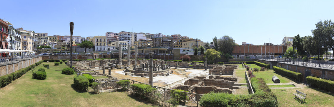  00:08 | 00:13 1&times;  The Macellum of Pozzuoli was the macellum or market building of the Roman colony of Puteoli, now the city of Pozzuoli in southern Italy.