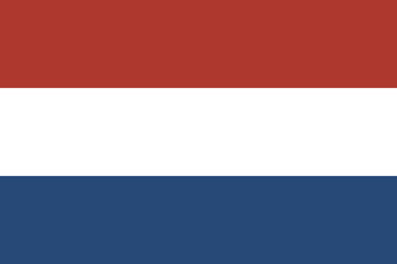 Flag of Netherlands (official color)