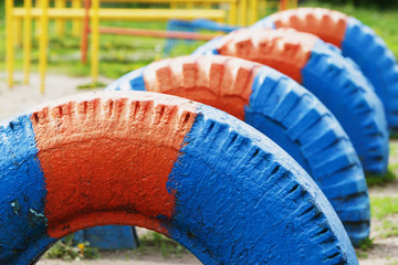 Painted tires © fotogray71