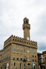 Obraz premium Palazzo Vecchio or Palazzo della Signoria, Florence, Italy 