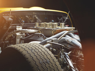 Oldtimer  Sportwagen, Rennauto siebziger Jahre