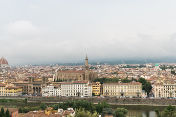 Aerial view of Florence, Italy
