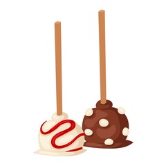 cake isolated vector icon