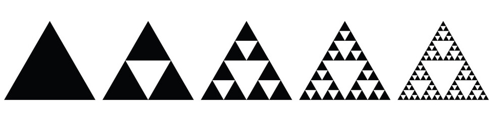Fractal - Sierpinski Triangle (evolution)